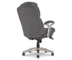 Claremont Gray Bonded Leather Office Chair -Furniture Sale Shop 810590392 5 1