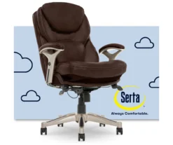 Claremont Chestnut Brown Bonded Leather Office Chair -Furniture Sale Shop 810590393 1