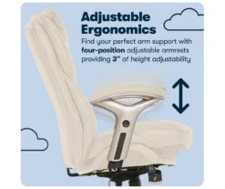 Serta Claremont Bonded Leather Office Chair -Furniture Sale Shop 810590394 11