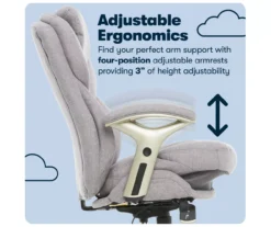 Serta Claremont Fabric Office Chair -Furniture Sale Shop 810590395 11