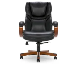 New Release 23 Conway Black Big & Tall Bonded Leather Office Chair