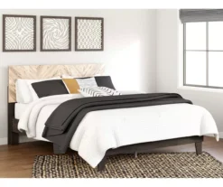 Piperton Black Queen Platform Bed Base -Furniture Sale Shop 810591748 810591749 7 1