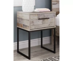 Neilsville Whitewash Nightstand -Furniture Sale Shop 810591828 7 1