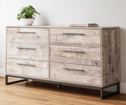 Neilsville Whitewash 6-Drawer Dresser -Furniture Sale Shop 810591829 8