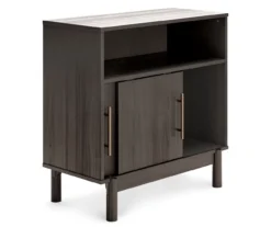Brymont Dark Gray Sliding Door Accent Cabinet -Furniture Sale Shop 810591843 2