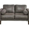 Arroyo Smoke Faux Leather Loveseat 1 Arroyo Smoke Faux Leather Loveseat -Furniture Sale Shop 810594589 4