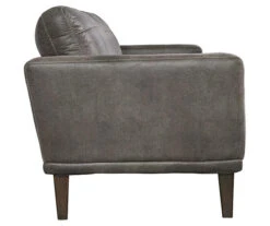 Arroyo Smoke Faux Leather Loveseat -Furniture Sale Shop 810594589 5