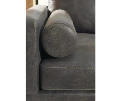 Arroyo Smoke Faux Leather Loveseat -Furniture Sale Shop 810594589 6
