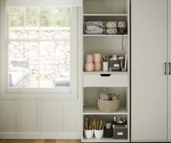 Evolution Vantage White 5-Shelf Open Cabinet -Furniture Sale Shop 810597745 6