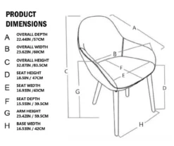 Glitzhome Mid-Century Modern Faux Leather Dining Chairs, 2-Pack 23 Glitzhome Mid-Century Modern Faux Leather Dining Chairs, 2-Pack -Furniture Sale Shop 810598714 A0 6 1