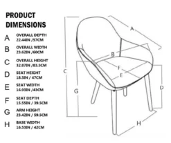 Glitzhome Mid-Century Modern Faux Leather Dining Chairs, 2-Pack 18 Glitzhome Mid-Century Modern Faux Leather Dining Chairs, 2-Pack -Furniture Sale Shop 810598715 A0 5 1