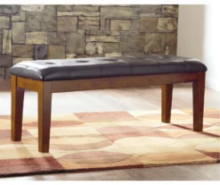 Ralene Faux Leather Dining Bench -Furniture Sale Shop 810599600 3