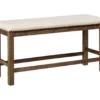 Moriville Upholstered Counter-Height Dining Bench