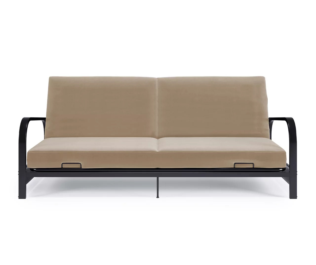 DHP Elbern Black Metal Futon With Cover 4 DHP Elbern Black Metal Futon With Cover - Image 2