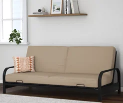 DHP Elbern Black Metal Futon With Cover 33 DHP Elbern Black Metal Futon With Cover -Furniture Sale Shop 810599700 B0 02