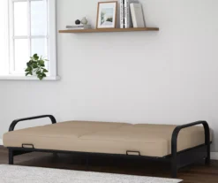 DHP Elbern Black Metal Futon With Cover 35 DHP Elbern Black Metal Futon With Cover -Furniture Sale Shop 810599700 B8