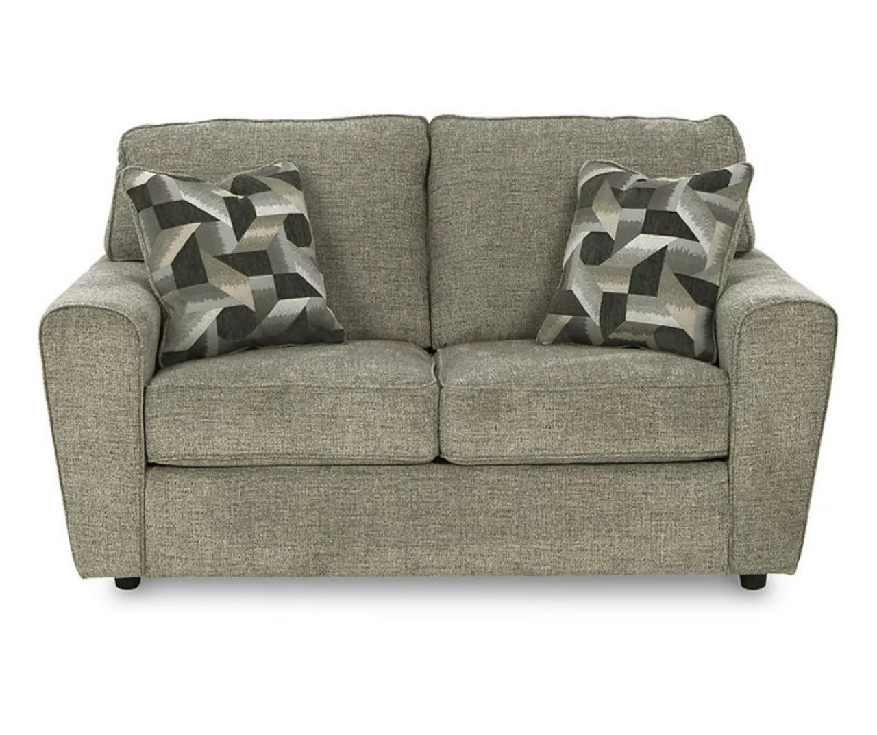 Cascilla Pewter Gray Loveseat 3 Cascilla Pewter Gray Loveseat