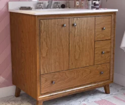 DHP Atwater Living Delias Bathroom Vanity With White Sink -Furniture Sale Shop 810610513 B0 2