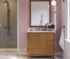 DHP Atwater Living Delias Bathroom Vanity With White Sink -Furniture Sale Shop 810610513 B0 3