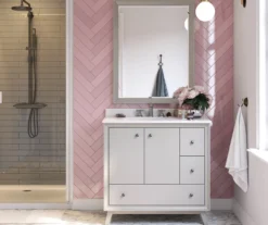 DHP Atwater Living Delias Bathroom Vanity With White Sink -Furniture Sale Shop 810610515 B0 3