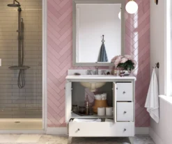 DHP Atwater Living Delias Bathroom Vanity With White Sink -Furniture Sale Shop 810610515 B0 4