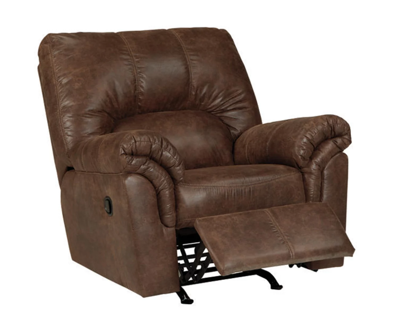 Bladen Coffee Faux Leather Rocker Recliner 8 Bladen Coffee Faux Leather Rocker Recliner - Image 6