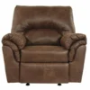 Bladen Coffee Faux Leather Rocker Recliner -Furniture Sale Shop 810612226 5