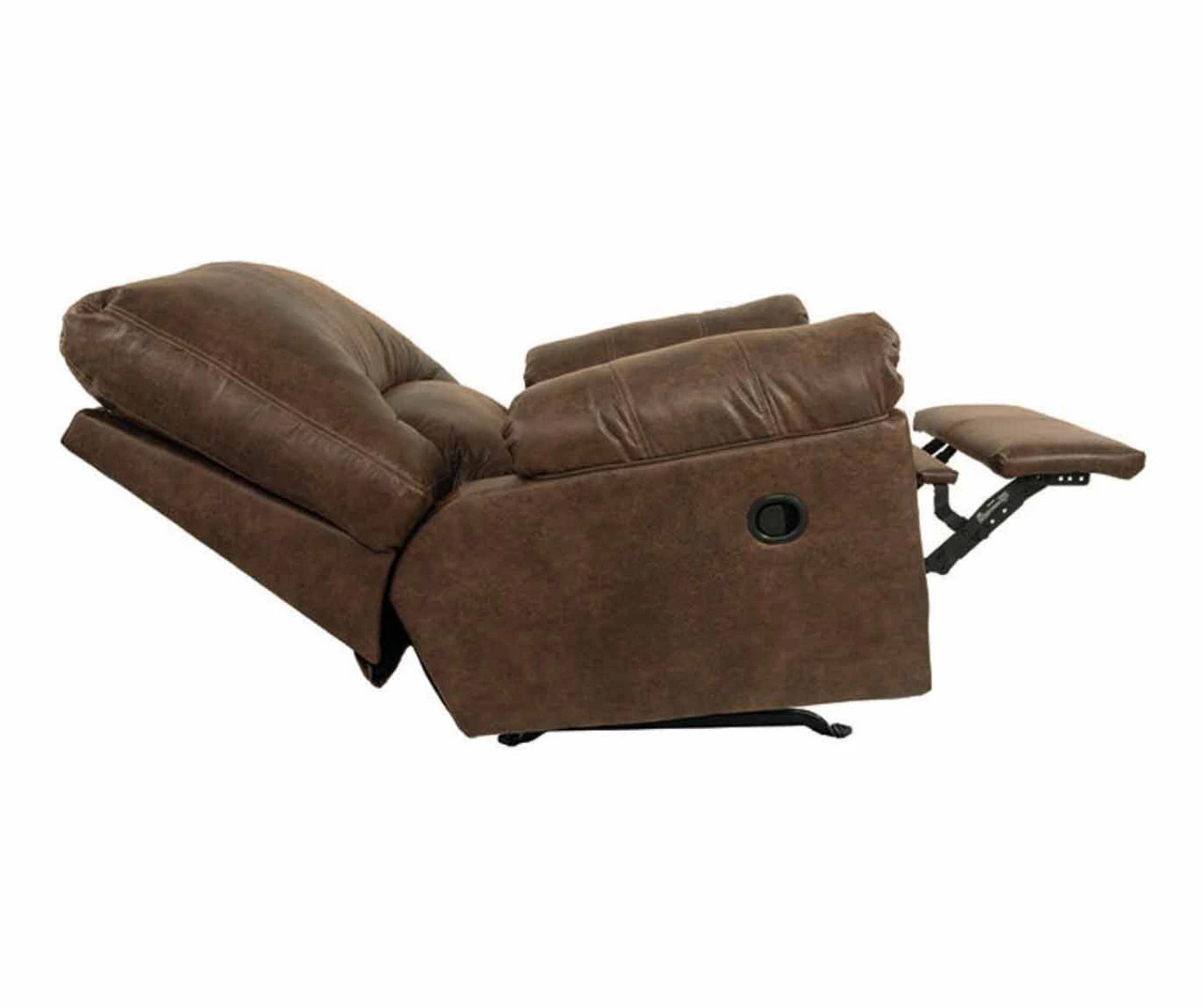 Bladen Coffee Faux Leather Rocker Recliner 9 Bladen Coffee Faux Leather Rocker Recliner - Image 7