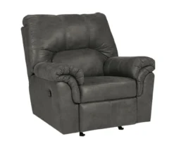 Bladen Slate Faux Leather Rocker Recliner -Furniture Sale Shop 810612227 3