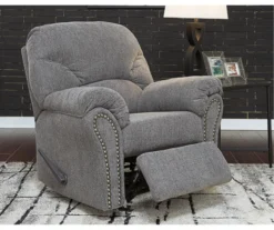 Allmaxx Gray Rocker Recliner 13 Allmaxx Gray Rocker Recliner -Furniture Sale Shop 810612258 9
