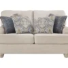 Traemore Linen Loveseat 2 Traemore Linen Loveseat -Furniture Sale Shop 810612377 1