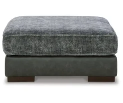 Larkstone Charcoal Oversize Accent Ottoman -Furniture Sale Shop 810612394 2