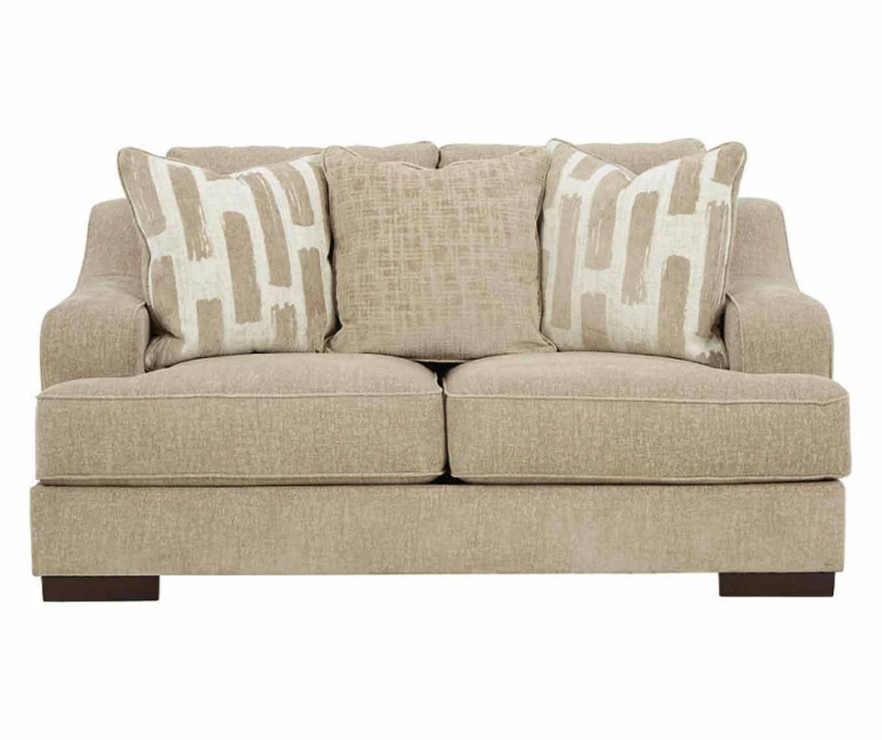 Lessinger Beige Loveseat 3 Lessinger Beige Loveseat