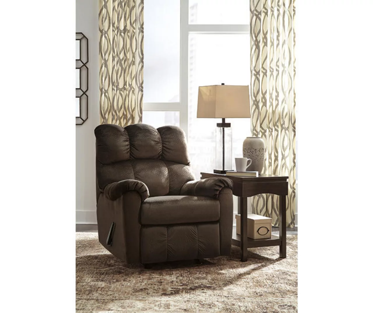 Foxfield Chocolate Rocker Recliner 4 Foxfield Chocolate Rocker Recliner - Image 2