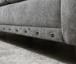 Alexandria Gray Chenille Sofa -Furniture Sale Shop 810616679 810616680 B0 3