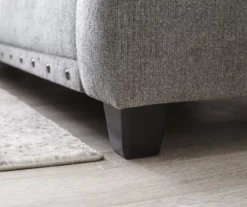 Alexandria Gray Chenille Sofa -Furniture Sale Shop 810616679 810616680 B0 4