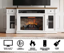 73.5" Castillo Electric Fireplace Console -Furniture Sale Shop 810617768 M7