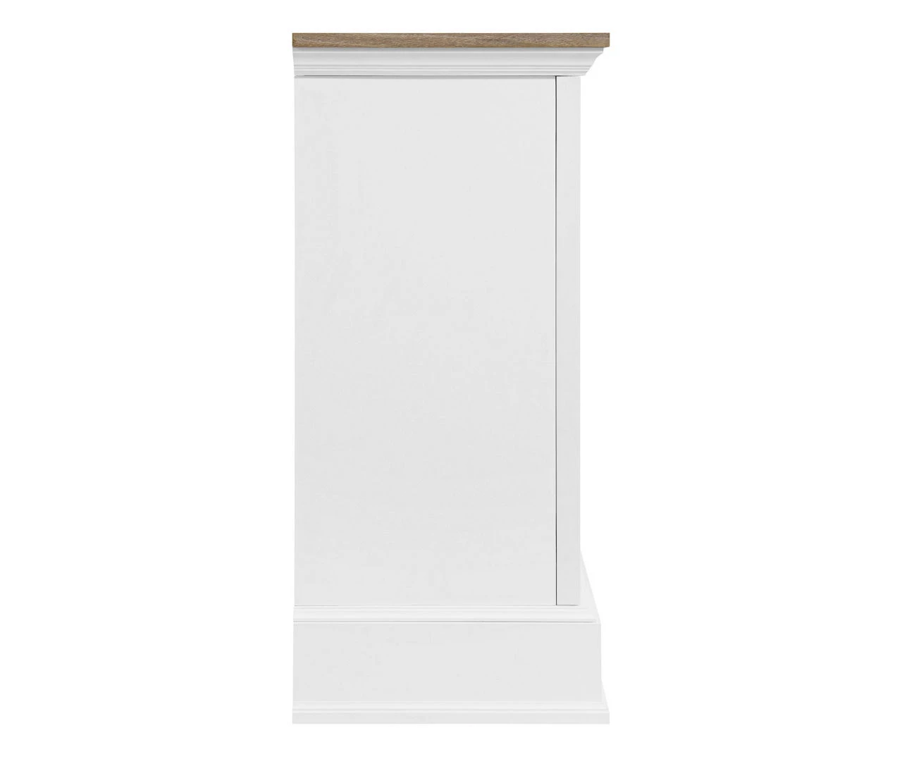 60" White 2-Door Electric Fireplace Console 12 60" White 2-Door Electric Fireplace Console - Image 10