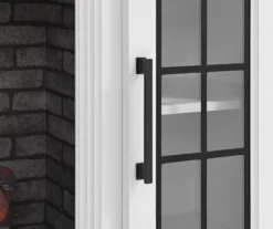 60" White 2-Door Electric Fireplace Console 19 60" White 2-Door Electric Fireplace Console -Furniture Sale Shop 810618088 A8 1