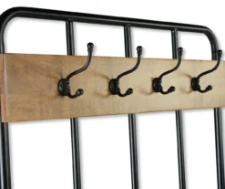 Camino Warm Honey 4-Hook Hall Tree -Furniture Sale Shop 810680818 A8