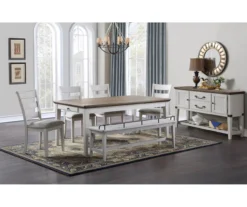 Pendleton Ivory Bench -Furniture Sale Shop 810680819 B8