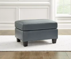 Signature Design By Ashley Genoa Leather Ottoman 21 Signature Design By Ashley Genoa Leather Ottoman -Furniture Sale Shop 810697957 A0 2