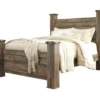 Signature Design By Ashley Trinell Queen Poster Bed -Furniture Sale Shop combo780017