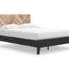 Signature Design By Ashley Piperton Black Queen Panel Platform Bed -Furniture Sale Shop combo790021