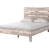 Signature Design By Ashley Neilsville Whitewash Queen Panel Platform Bed -Furniture Sale Shop combo790025