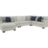 Signature Design By Ashley Lowder Stone 5-Piece Sectional With Left-Facing Chaise 2 Signature Design By Ashley Lowder Stone 5-Piece Sectional With Left-Facing Chaise -Furniture Sale Shop combo870014