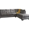 Signature Design By Ashley Maier Charcoal Sectional With Right-Facing Chaise -Furniture Sale Shop combo870017