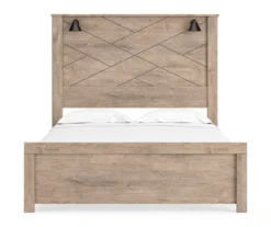 Signature Design By Ashley Senniberg Queen Bed With Sconce Lights -Furniture Sale Shop combo890007 3