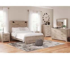 Signature Design By Ashley Senniberg Queen Bed With Sconce Lights -Furniture Sale Shop combo890007 5
