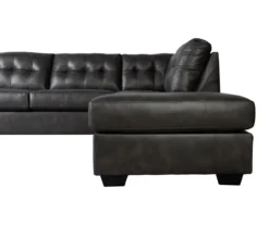 Signature Design By Ashley Battstone Steel Faux Leather Sectional 16 Signature Design By Ashley Battstone Steel Faux Leather Sectional -Furniture Sale Shop combo920007 4